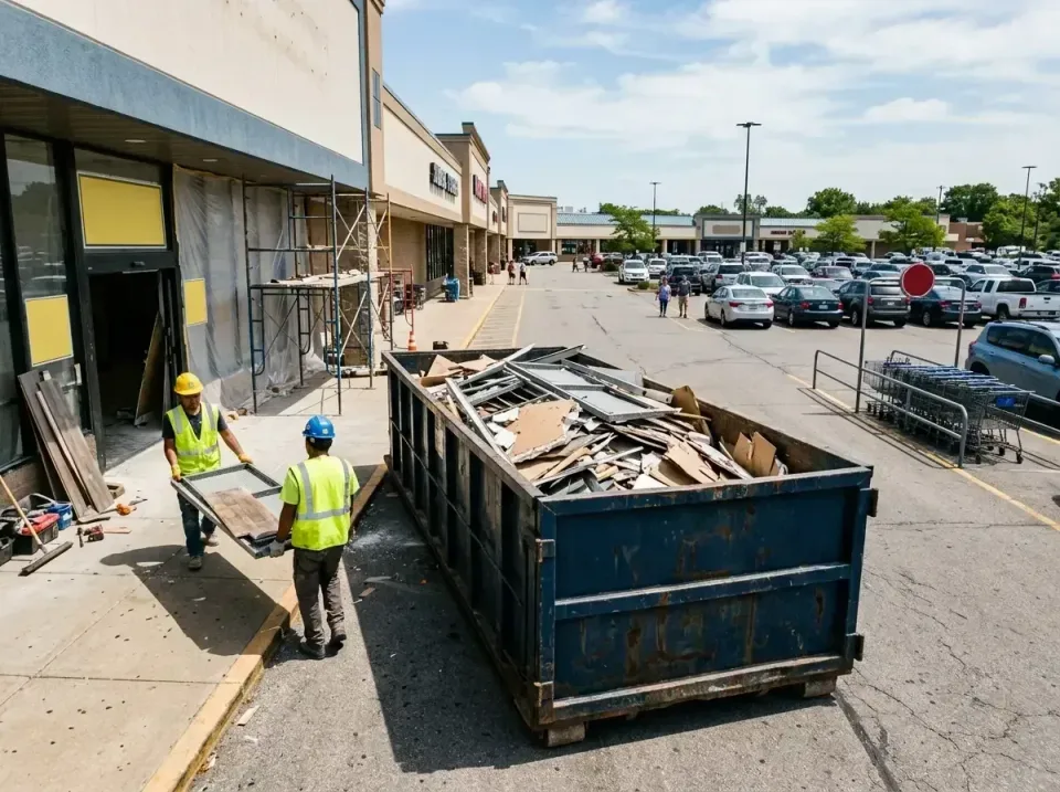 retail-store-renovation-debris-003 — frequently asked questions, Roll-off Dumpster Rentals in Madison, AL
